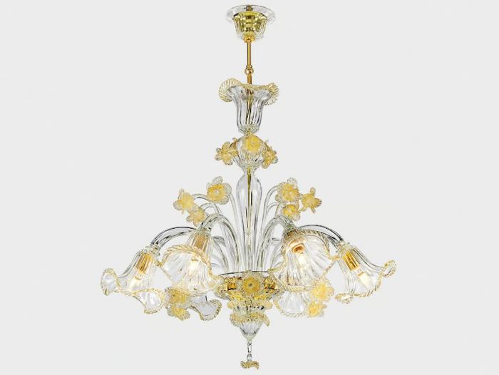 EURIDICE - Murano glass chandelier _ Sogni Di Cristallo